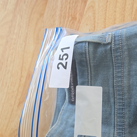 Citizens of Humanity High Rise Cigarette Ankle Light Wash Jeans Size 29 - Picture 14 of 16